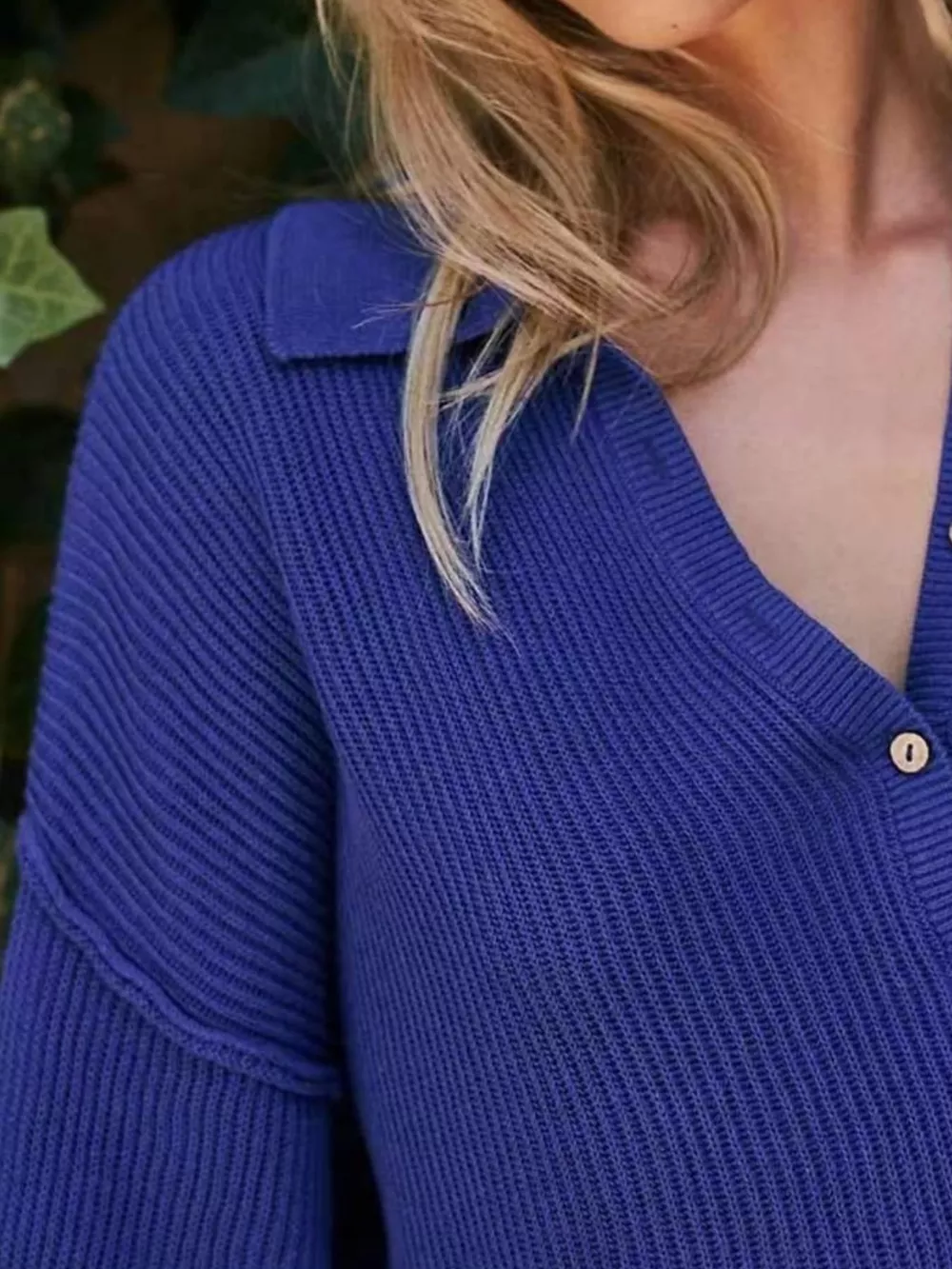 Ribbed Knit Long Sleeve Romper, image 25