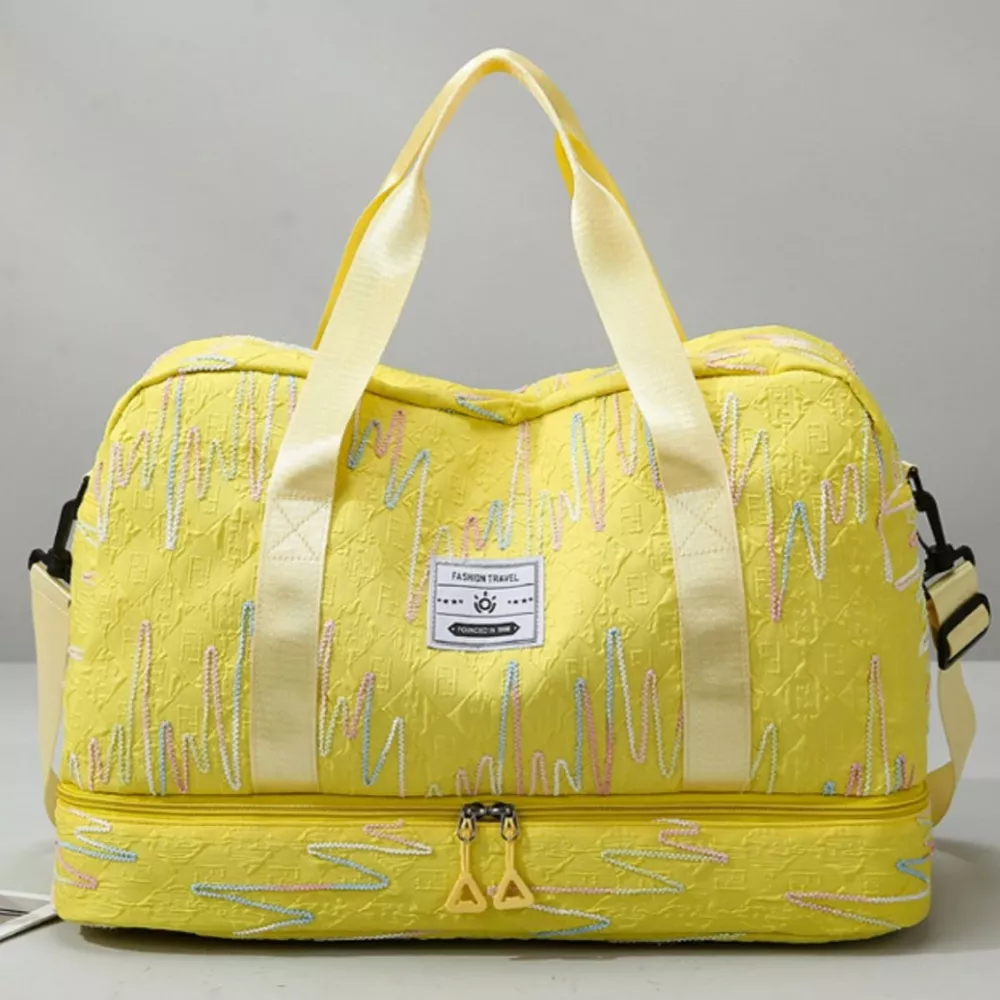 Textured Duffel Bag, image 7