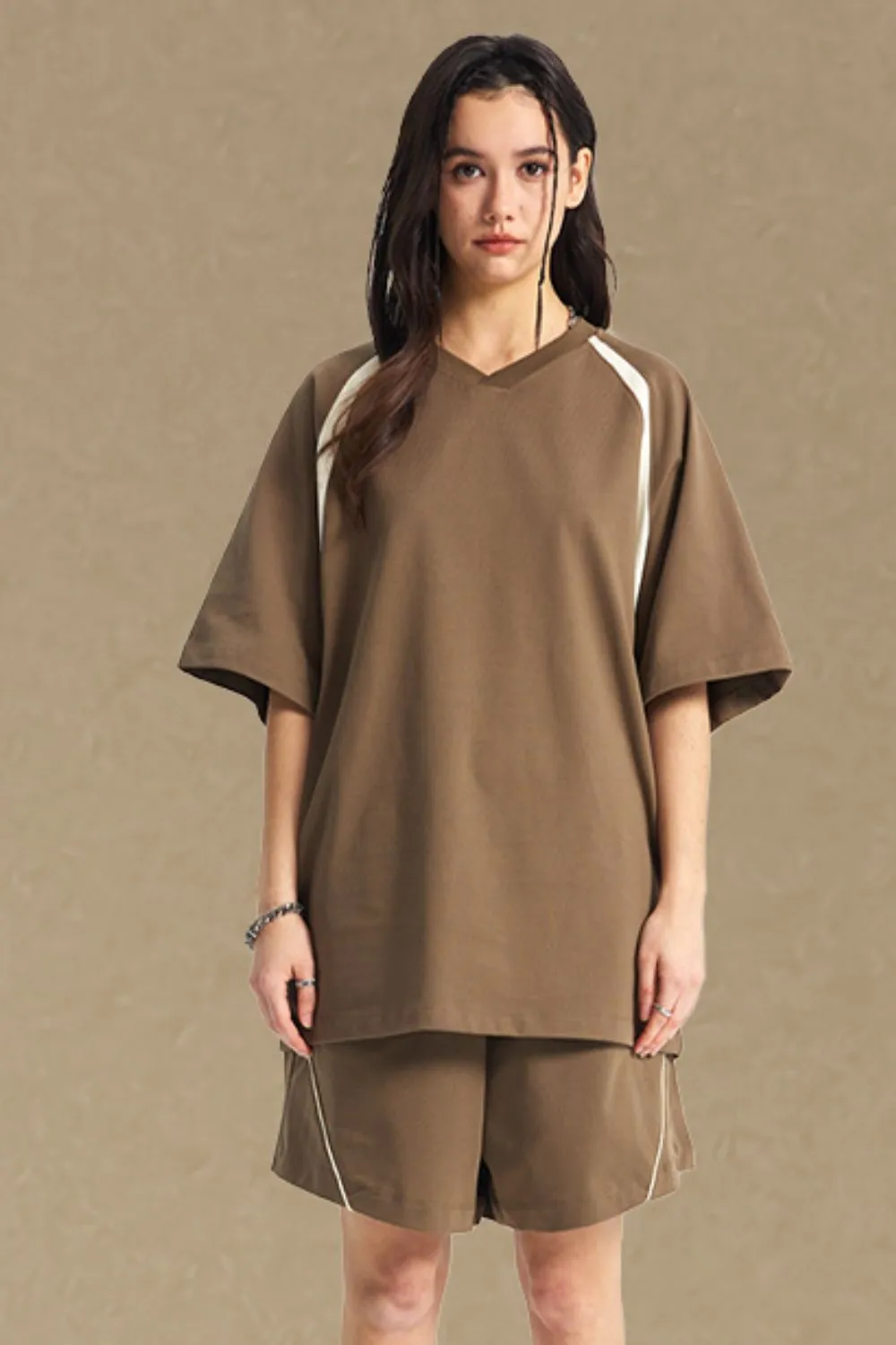 Men's Contrast Half Sleeve T-Shirt, image 4