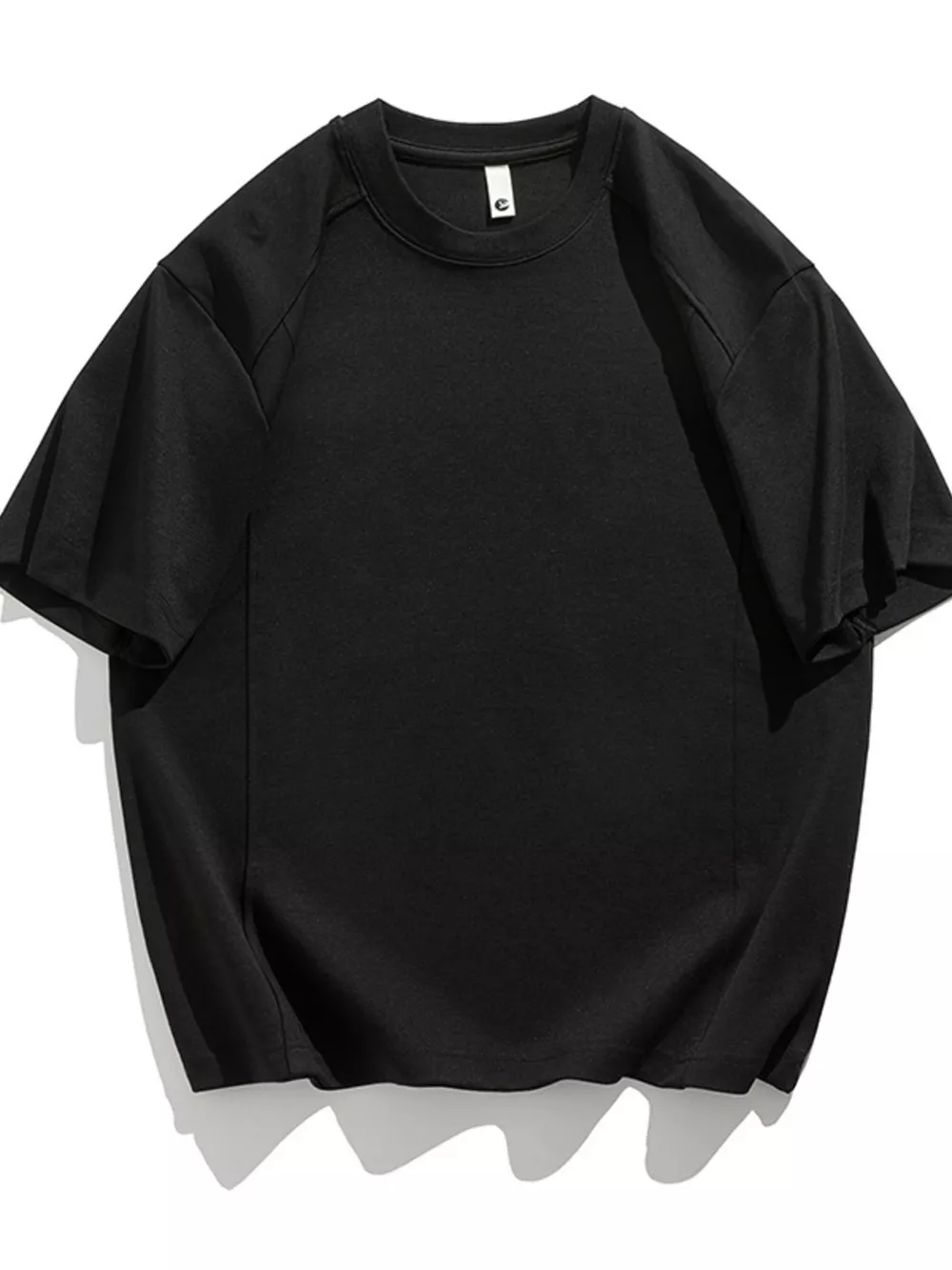 Men's Plus Size Solid Color Casual T-Shirt, image 10
