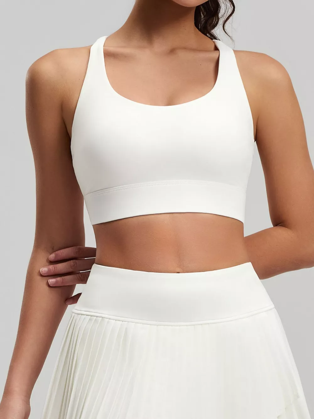 Scoop Neck Active Bra, image 11