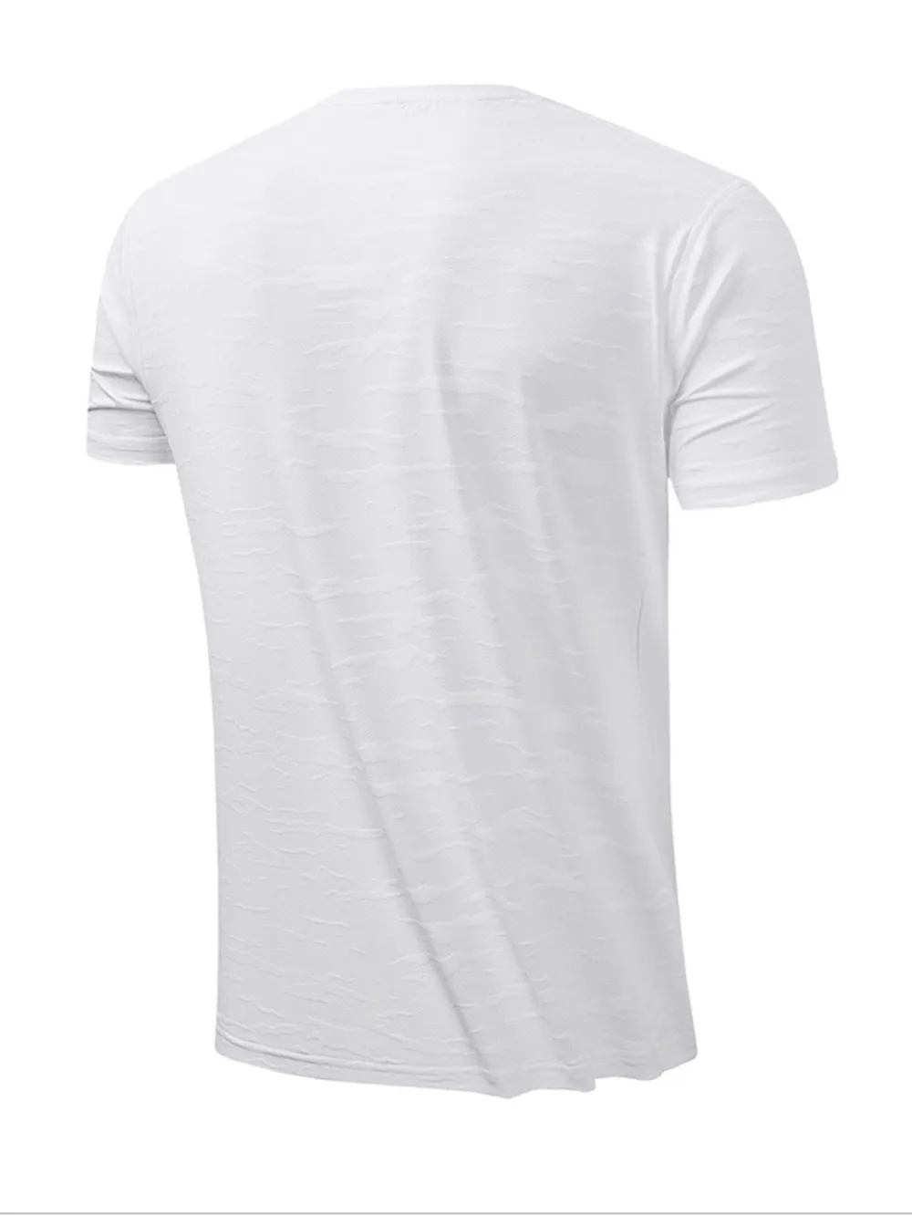 Men's Plus Size Round Neck Short Sleeve Active T-Shirt, image 6