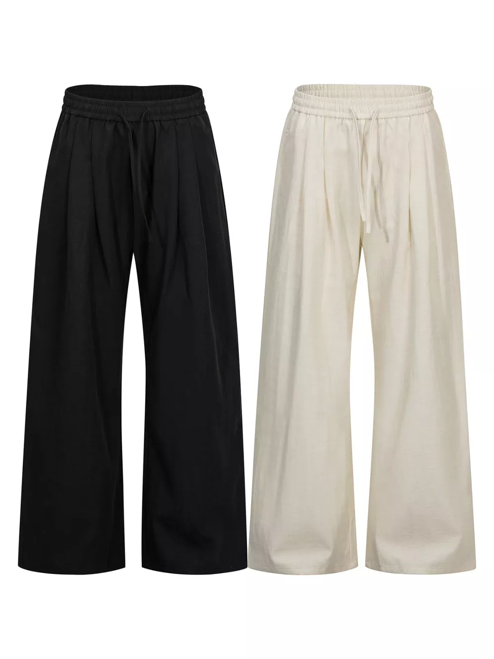 Men's Wide-Leg Drawstring Pants, image 6
