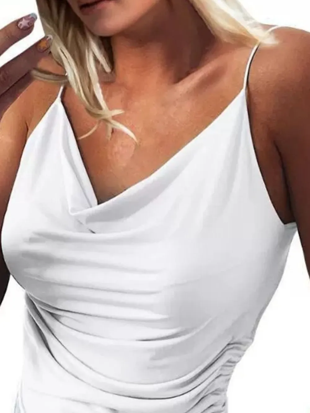 Side Drawstring Ruched Cami, image 13