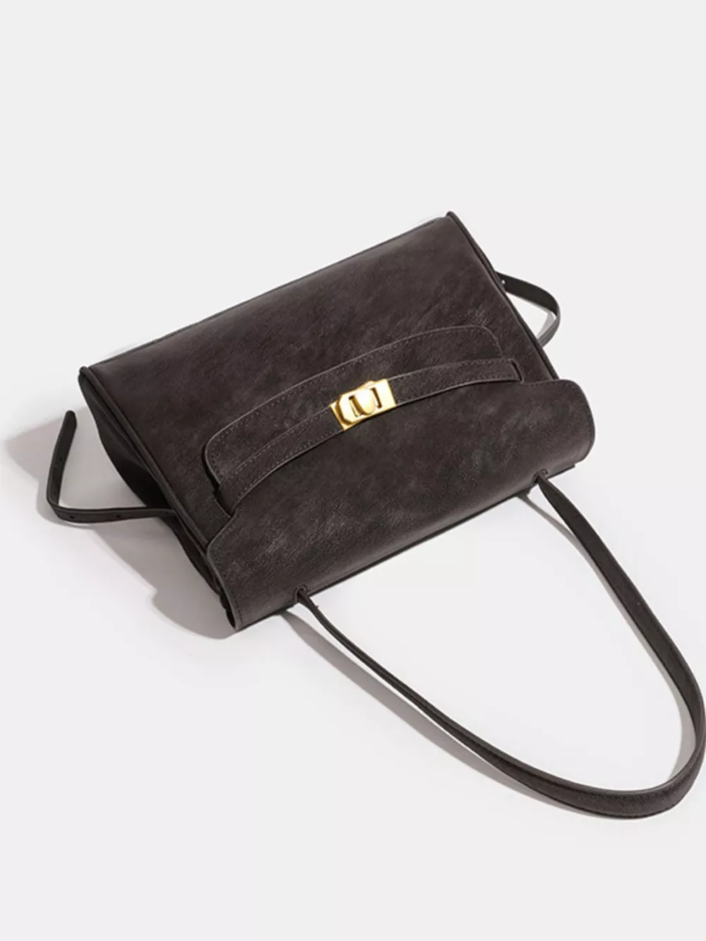 Buckle Closure Shoulder Bag, image 5