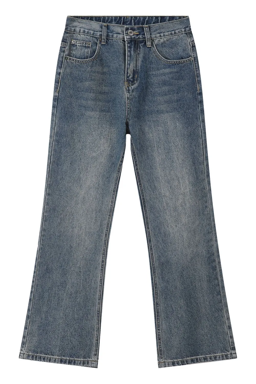 Mid Rise Jeans with Pockets, image 5