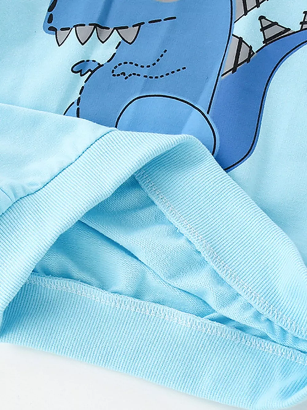 Children's Dinosaur Graphic Crew Neck Sweatshirt, image 3