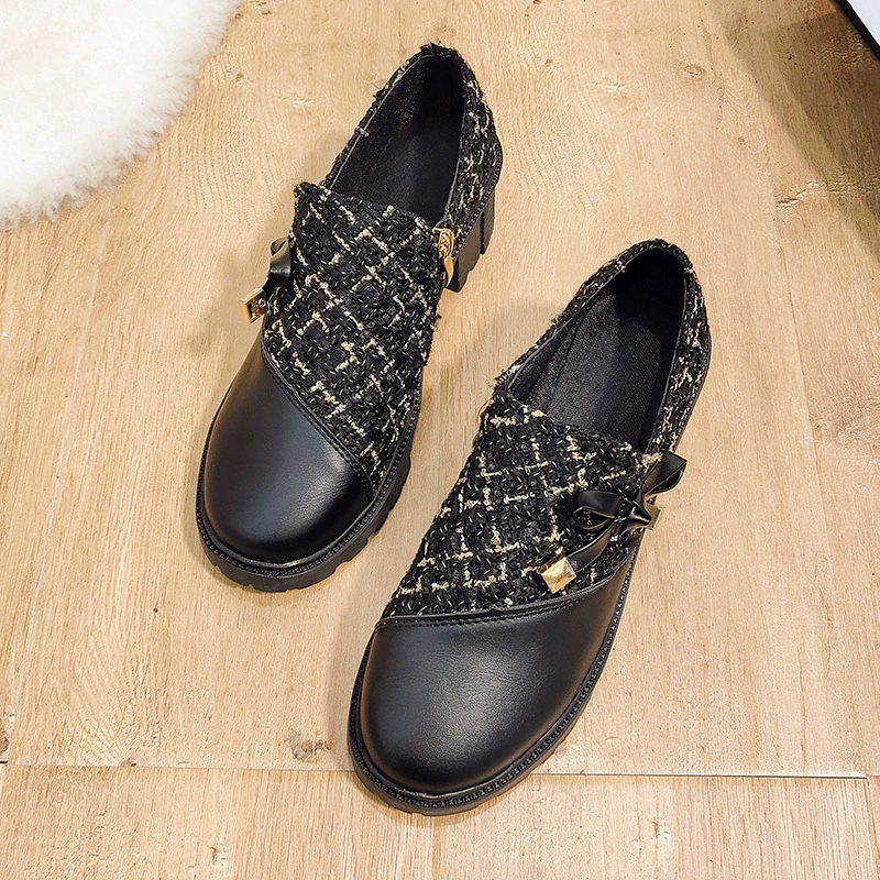 Round Toe Block Heels Boots, image 4