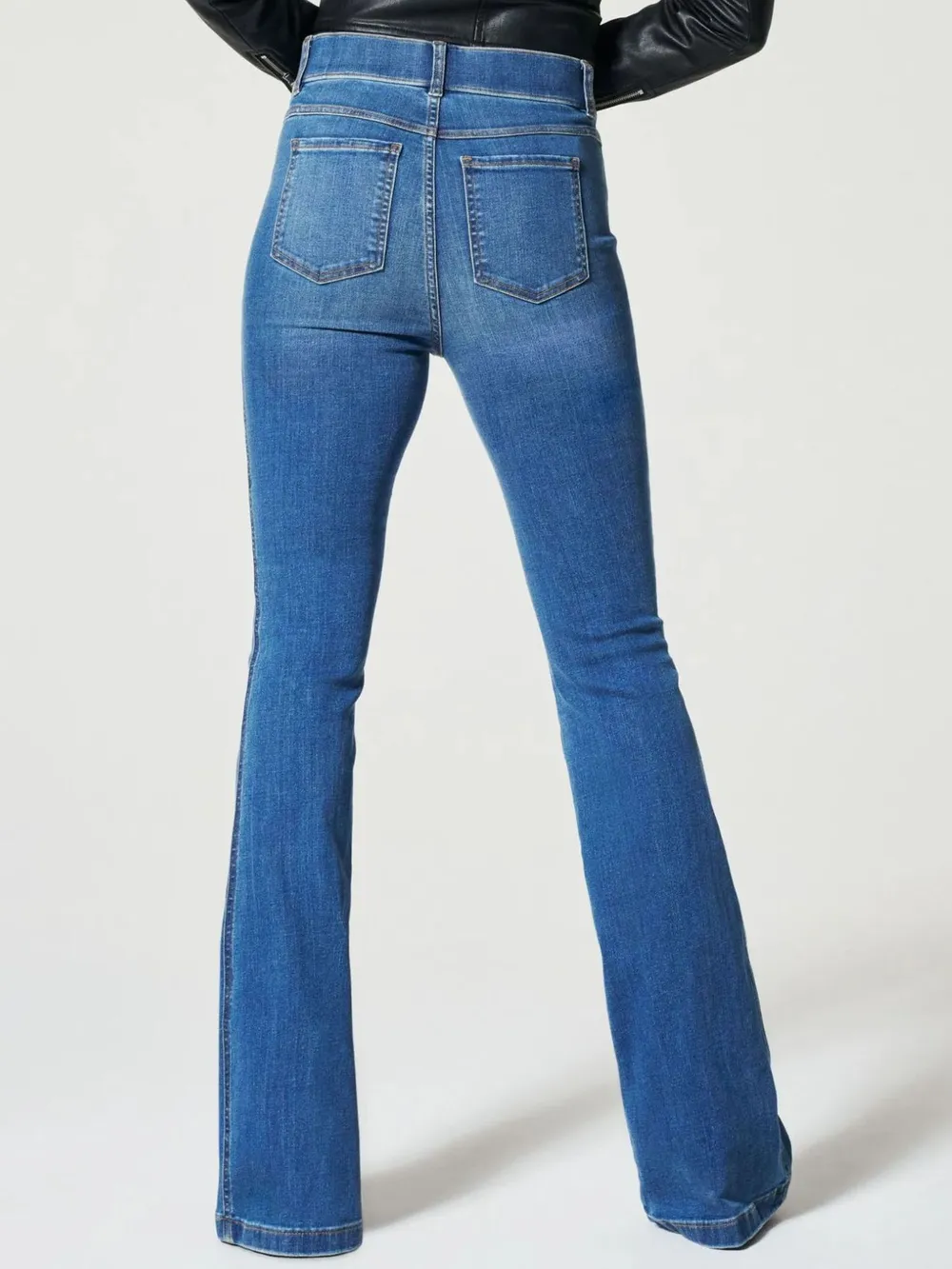 Full Size High-Waisted Flare Jeans Plus Size, image 6