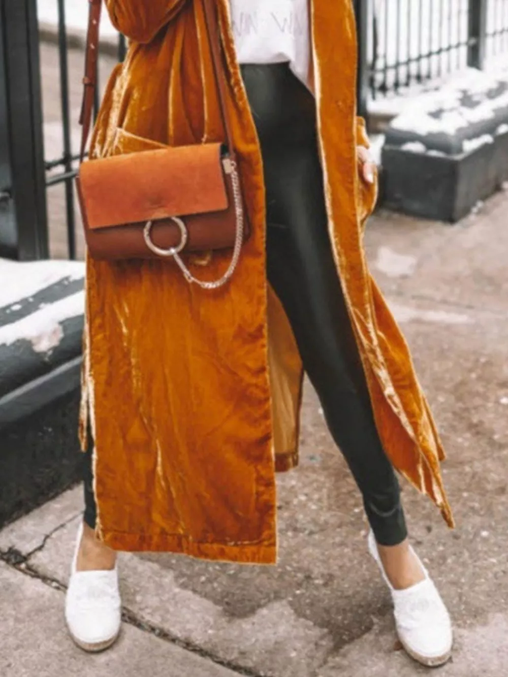Open Front Long Sleeve Longline Cardigan, image 12
