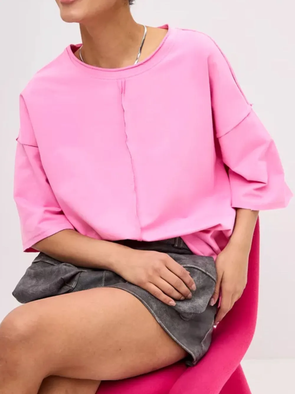 Round Neck Half Sleeve T-Shirt, image 4
