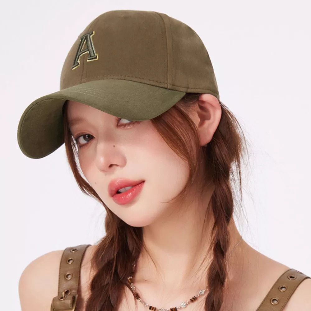 Embroidered Letter A Baseball Cap, image 2