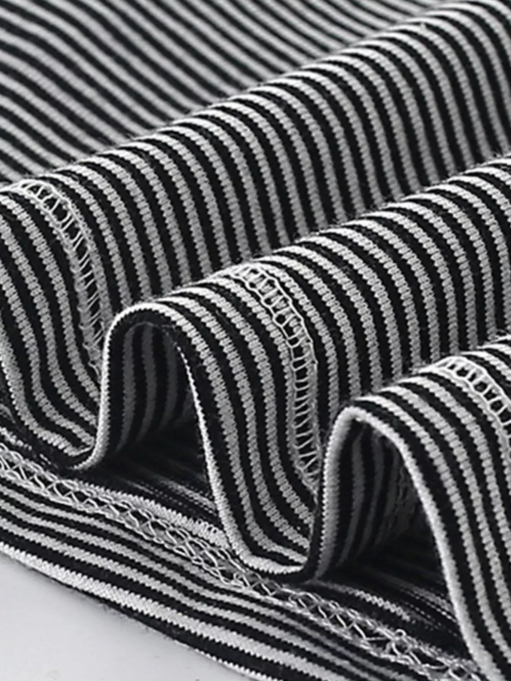 Children's Cartoon Excavator Striped T-Shirt, image 2
