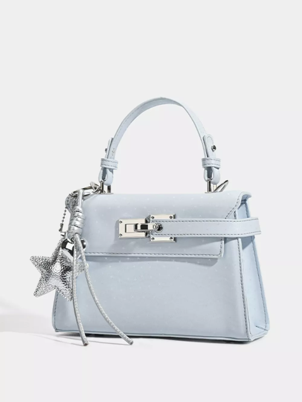 Buckle Leather Handbag, image 5