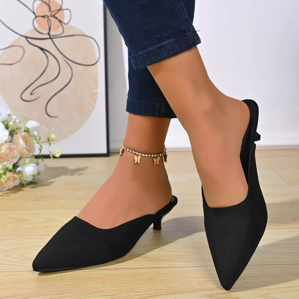 Point Toe Kitten Heels Pumps, image 3