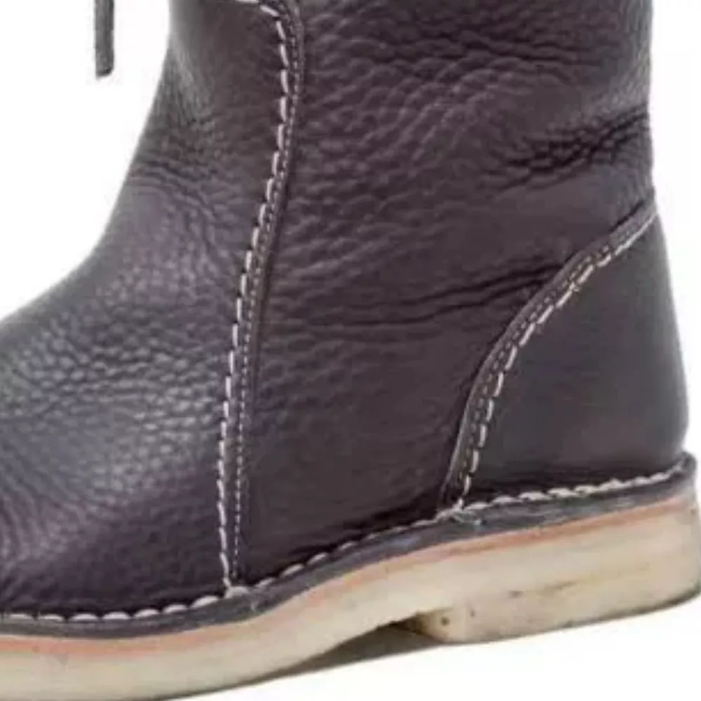 Round Toe Flats Boots, image 7
