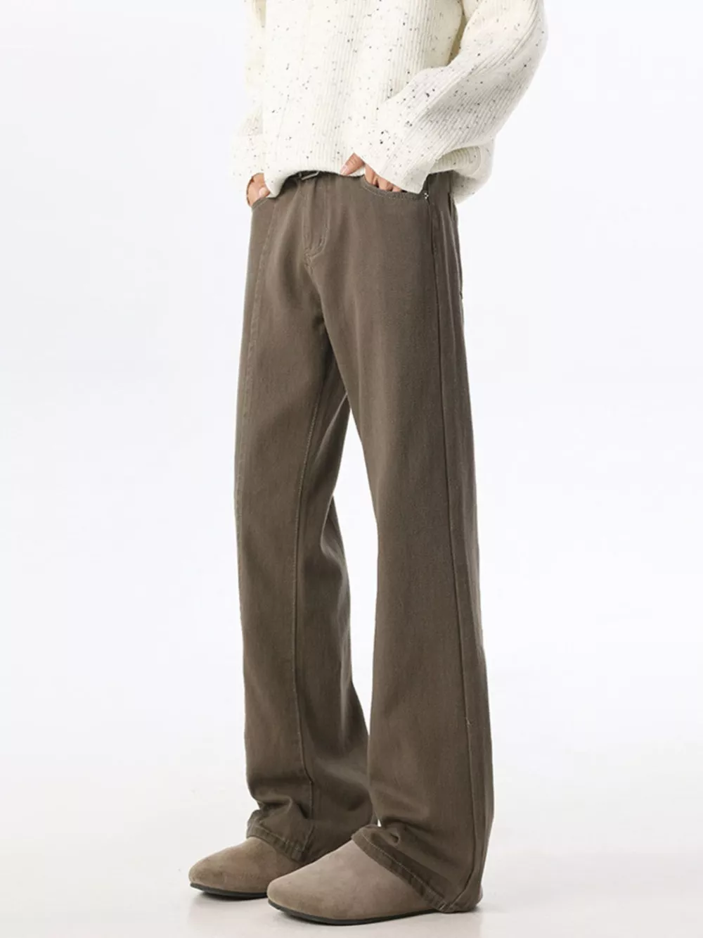Men's Wide Leg Jeans, image 7
