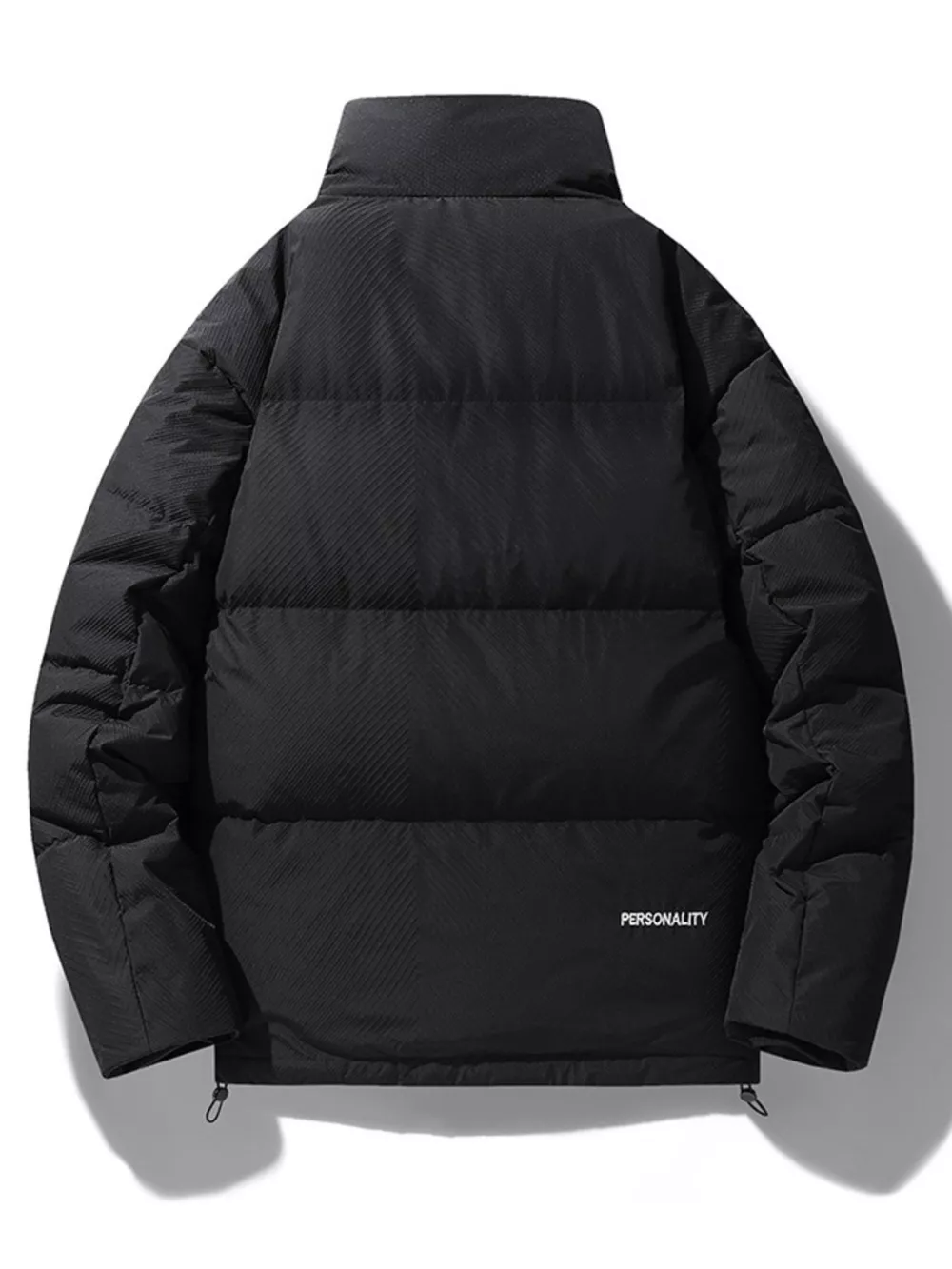 Men's Plus Size Zip Up Padded Puffer Jacket, image 4