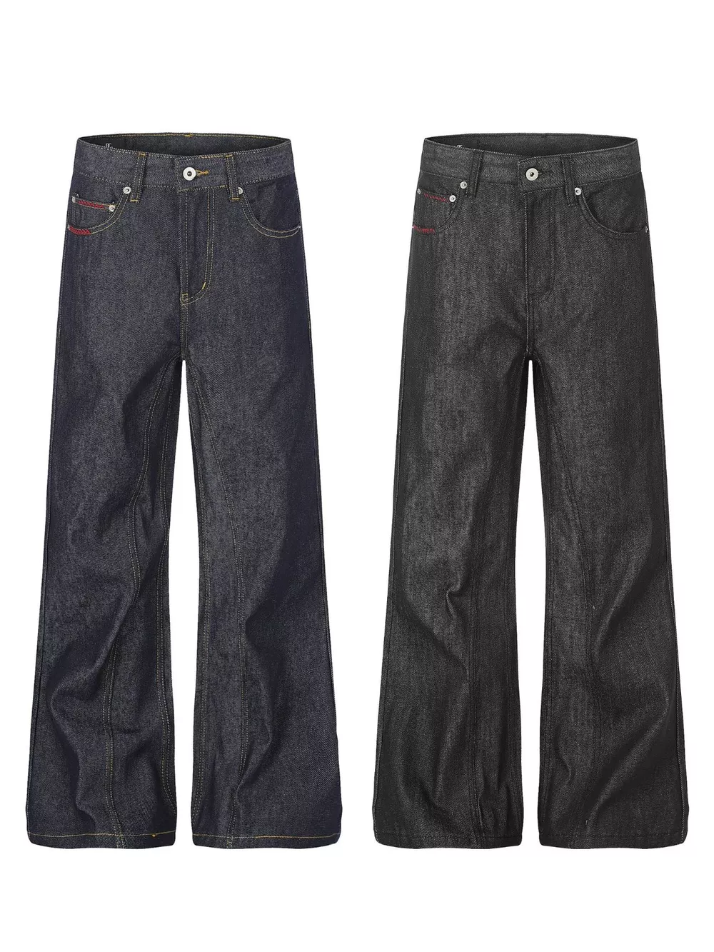Men's Wide-Leg Flare Jeans, image 15