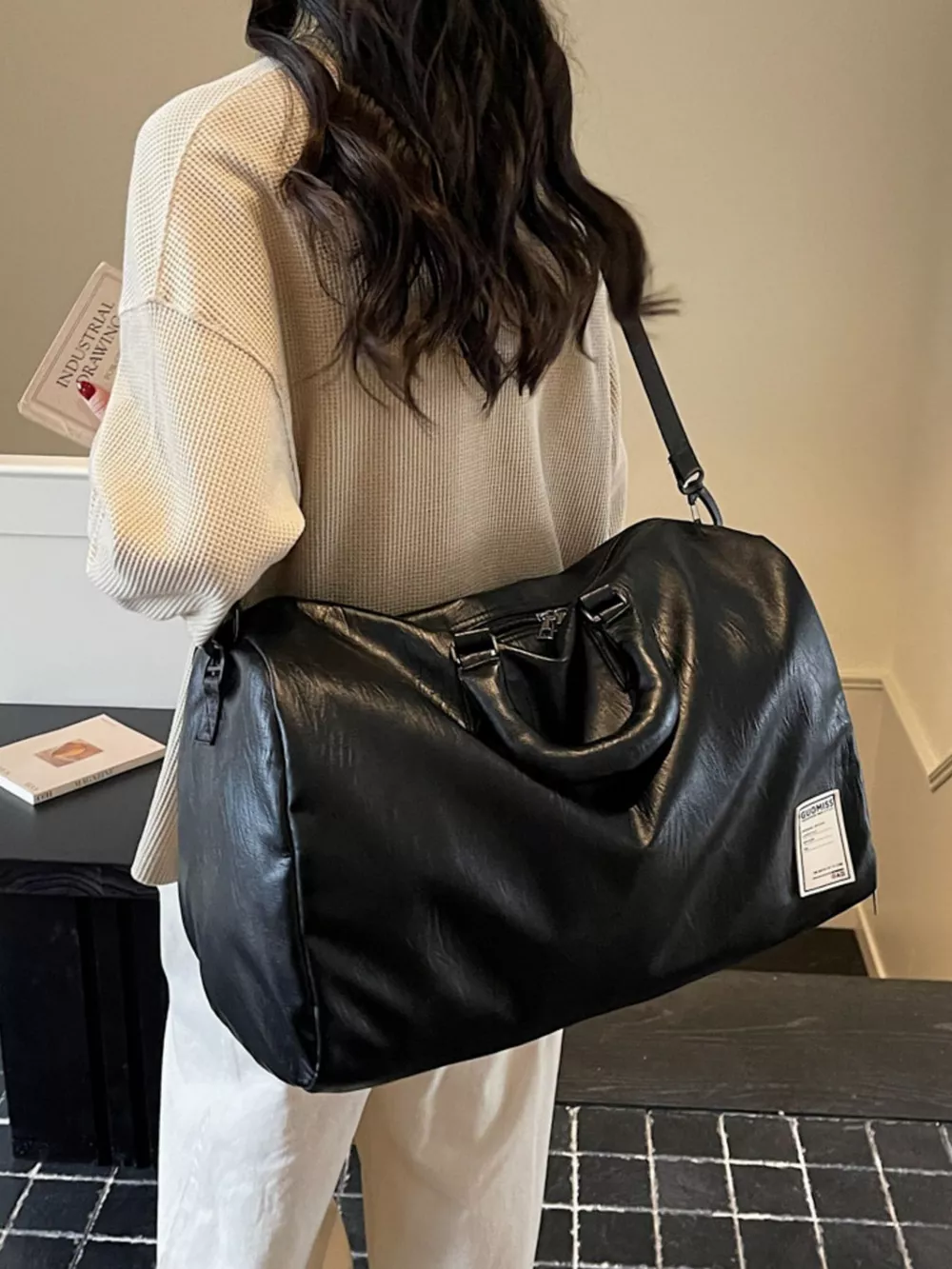 PU Leather Travel Bag, image 2