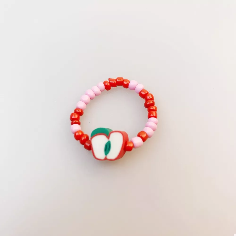 Colorful Fruit Charm Beaded Ring, image 7