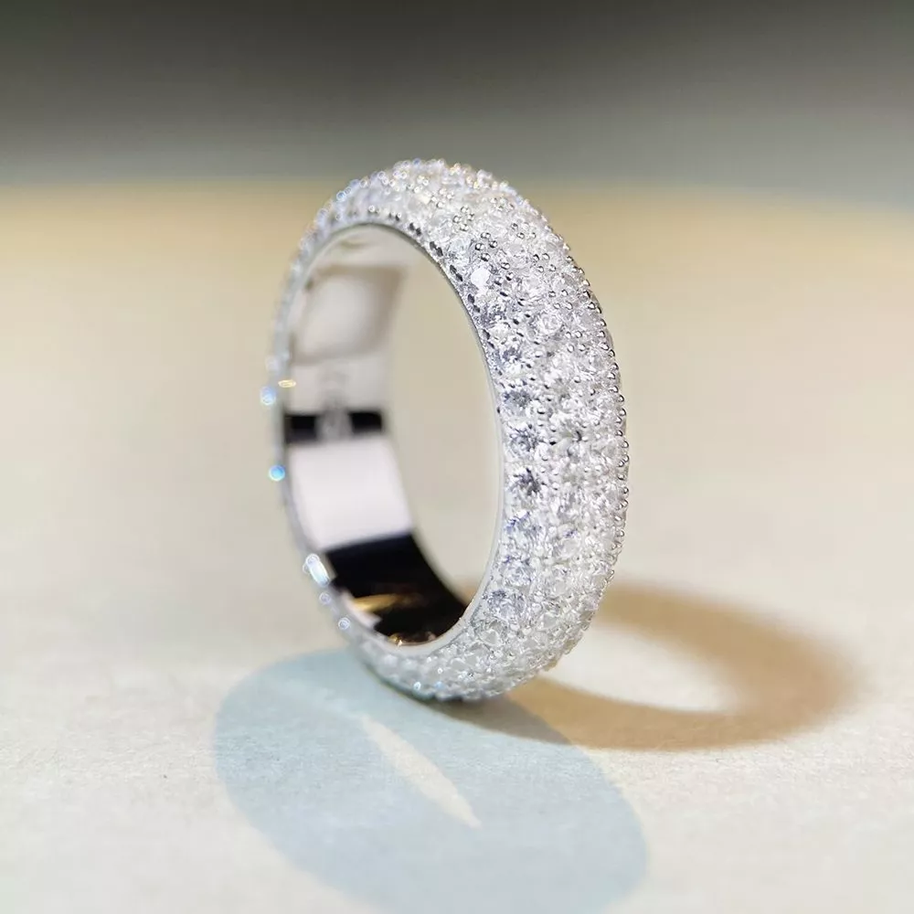 925 Sterling Silver Zircon Ring, image 3