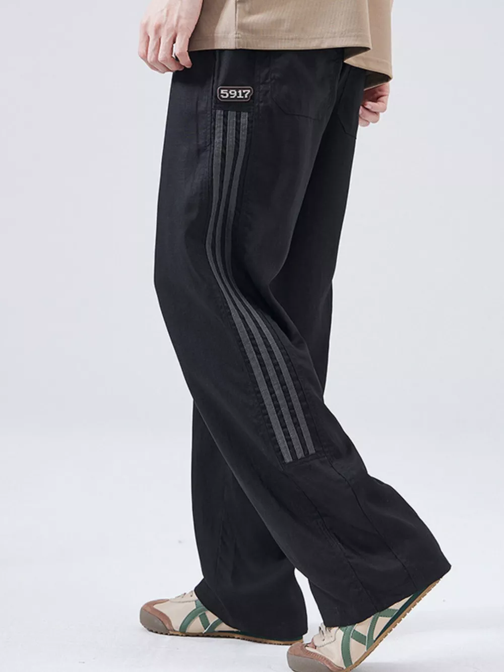 Men's Full Size Casual Loose-Fit Drawstring Pants Plus Size, image 5