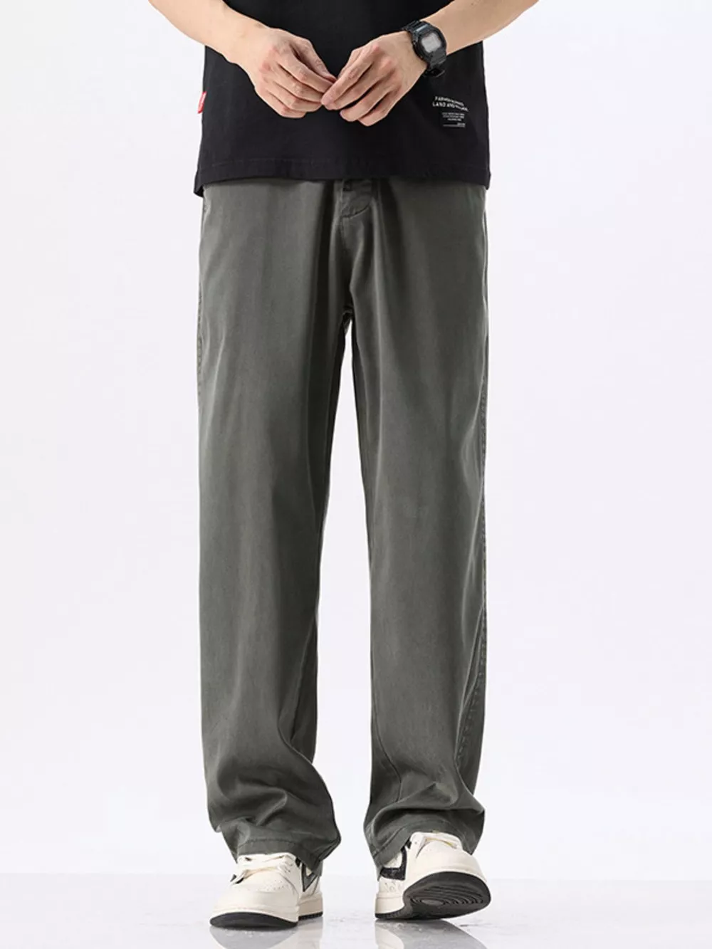 Men's Wide Leg Pants, image 7