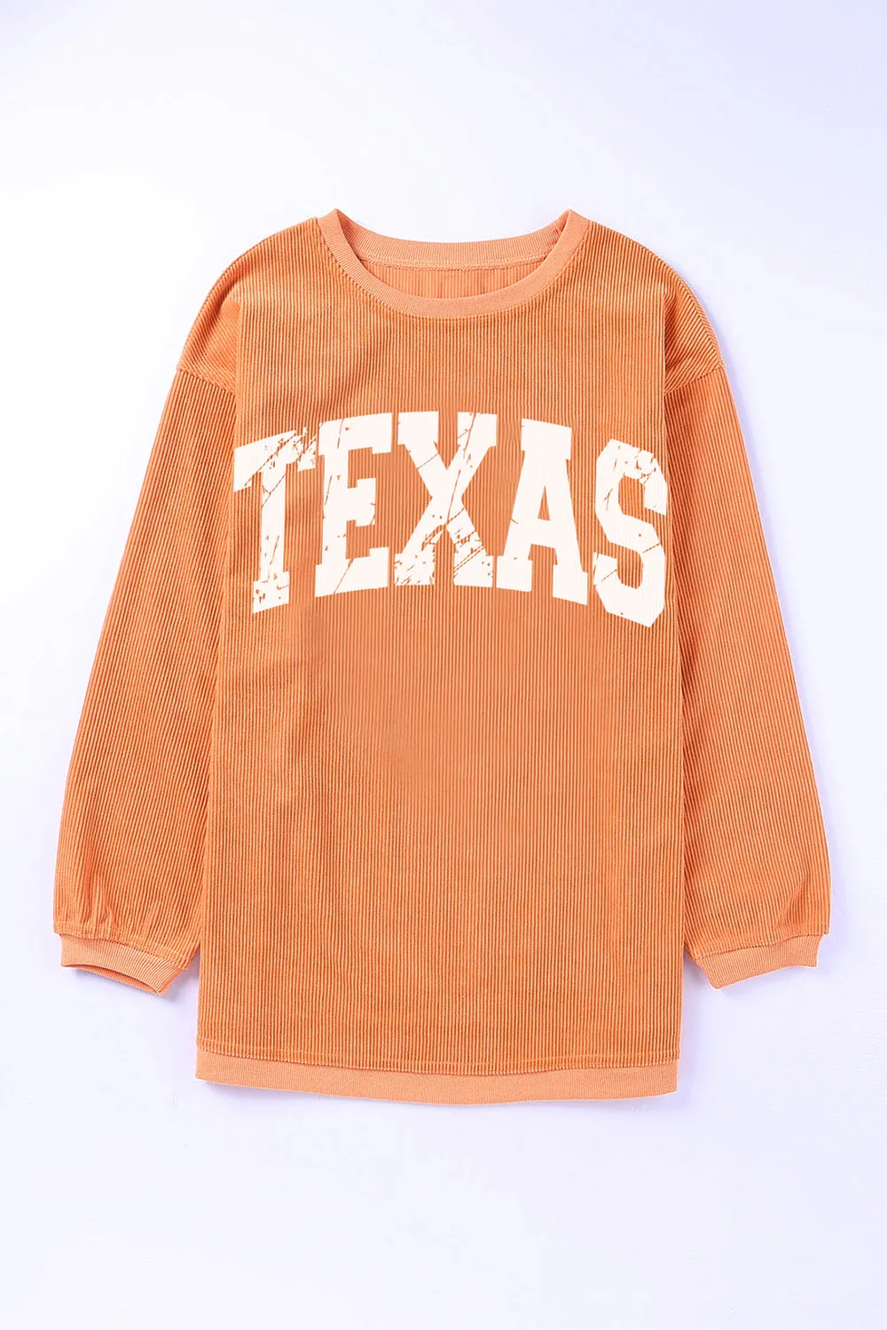 TEXAS Round Neck Long Sleeve Sweatshirt, image 4
