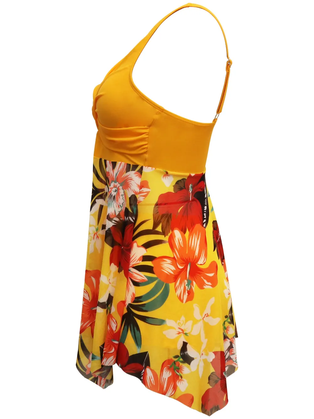 Printed Wide Strap Two-Piece Swim Set, image 16