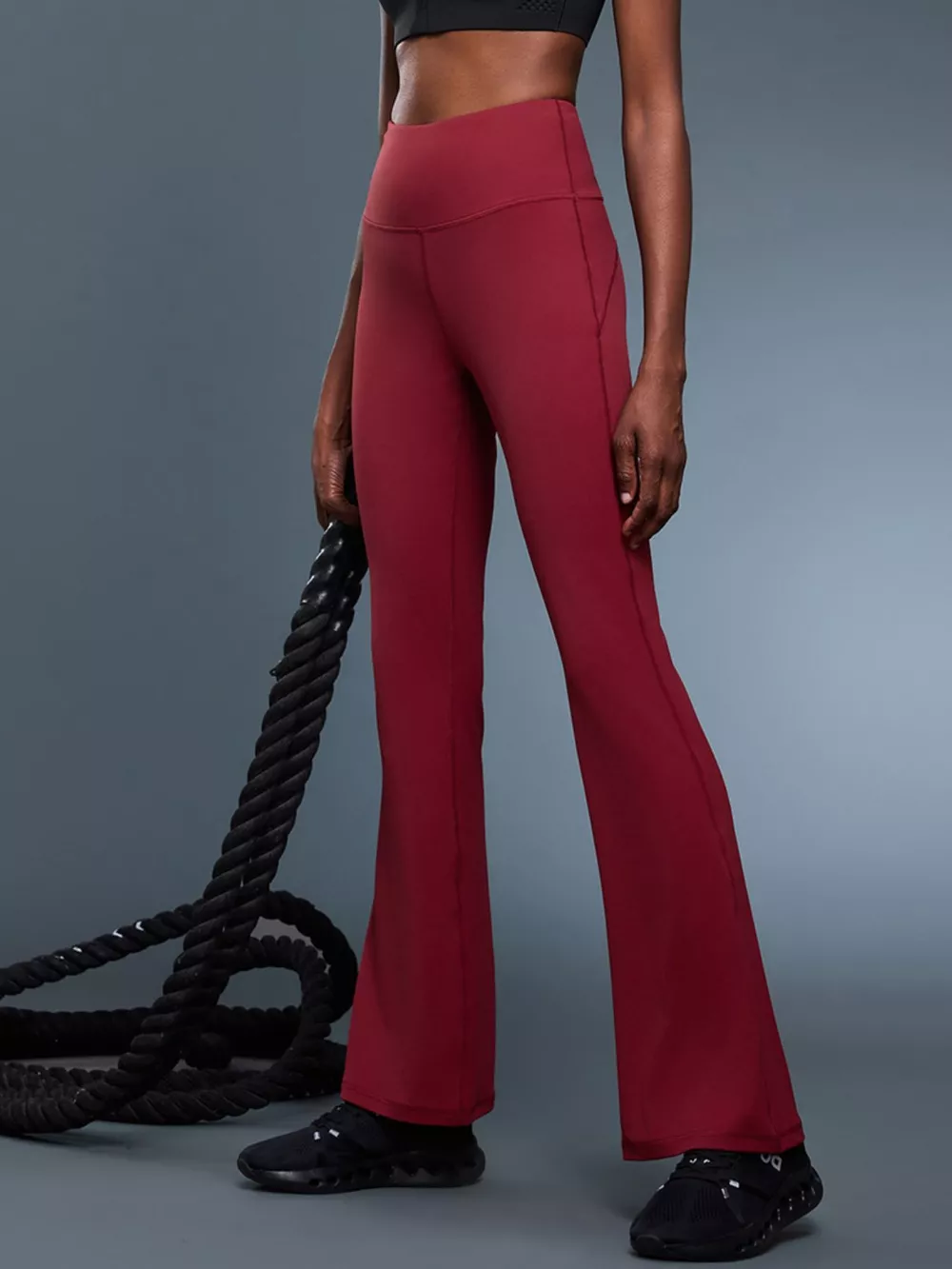 High-Waisted Flare Active Pants, image 18