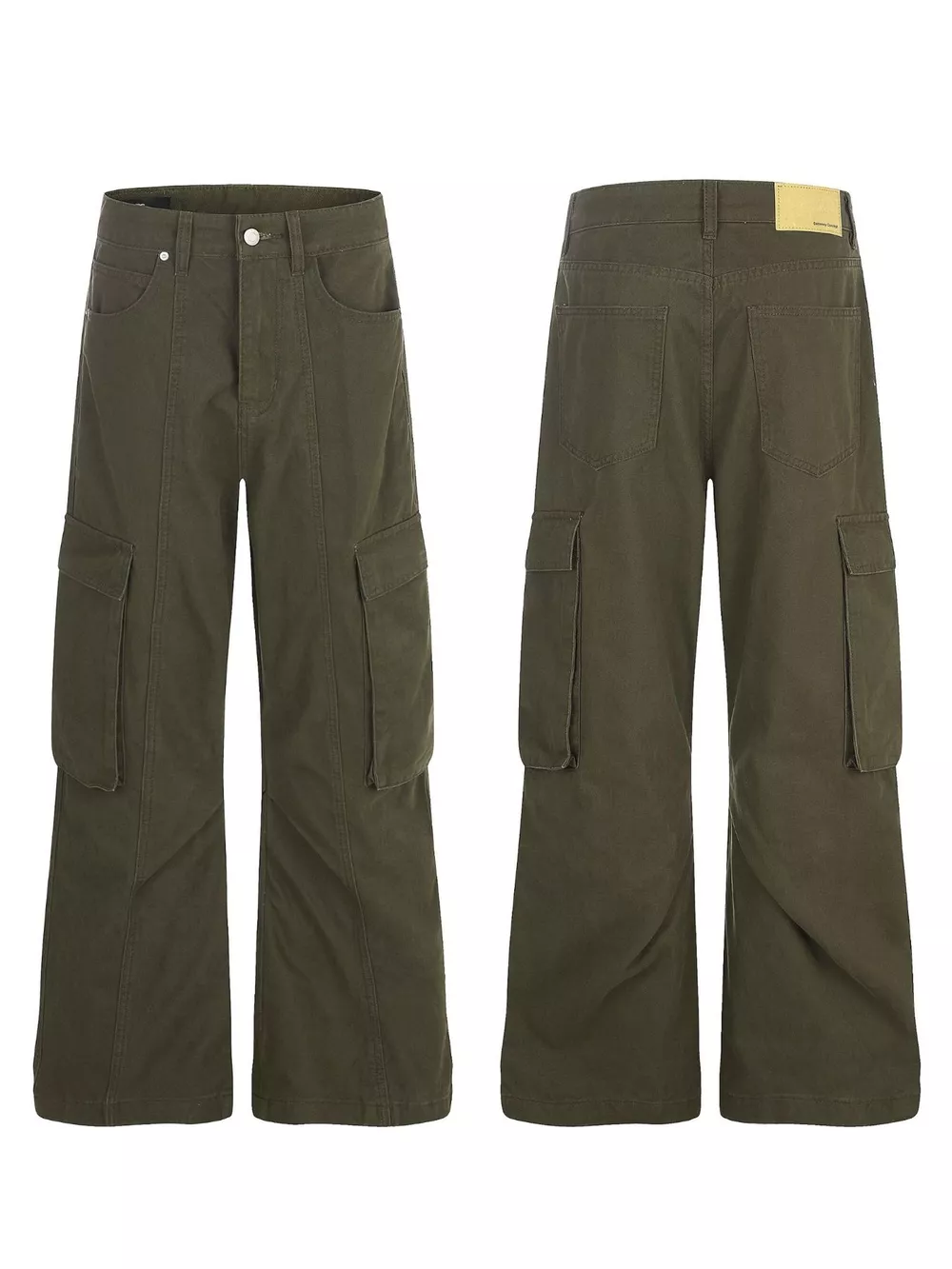 Men's High-Waisted Cargo Pants, image 4