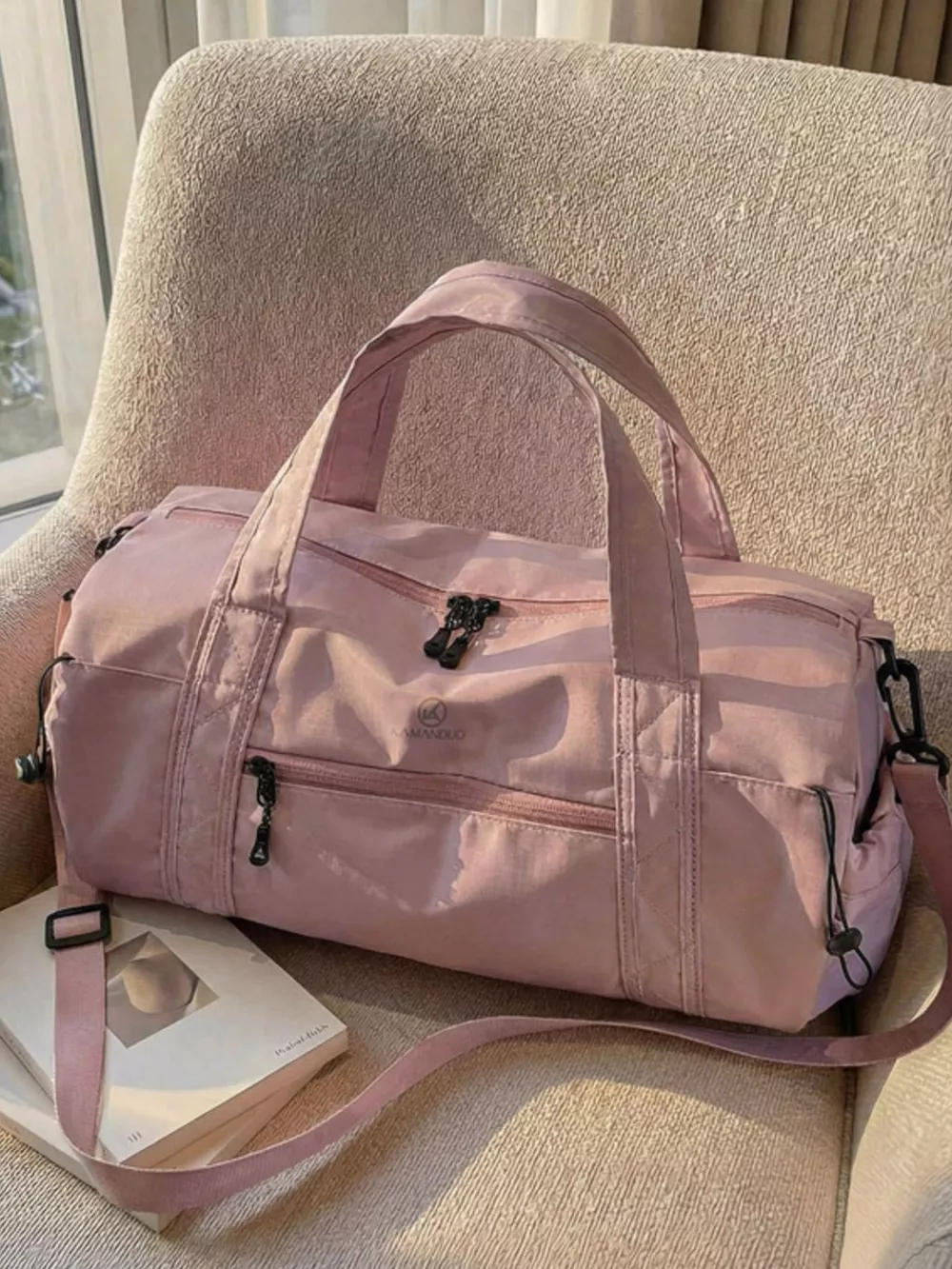 Lightweight Nylon Travel Bag, image 7