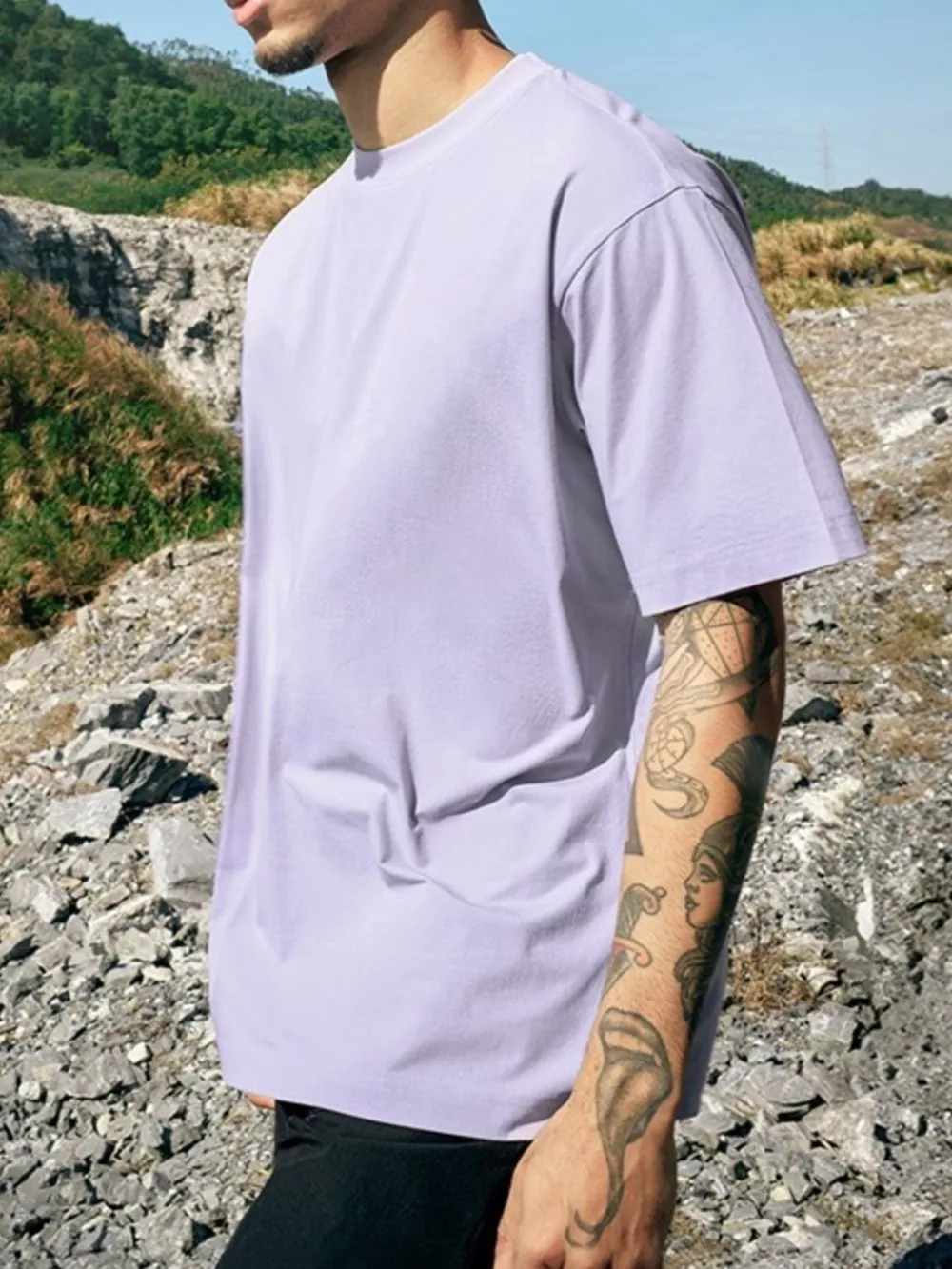 Men's Casual Comfort Crew Neck T-Shirt, image 3
