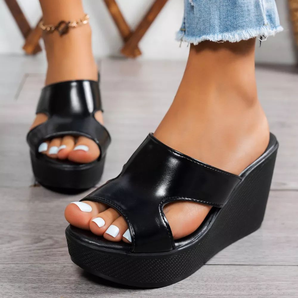 Open Toe Wedge Sandals, image 5