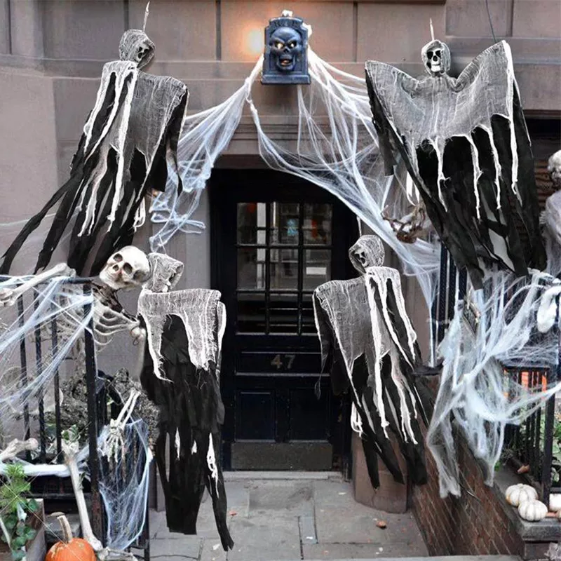 Halloween Spooky Hanging Skeleton Ghost, image 3