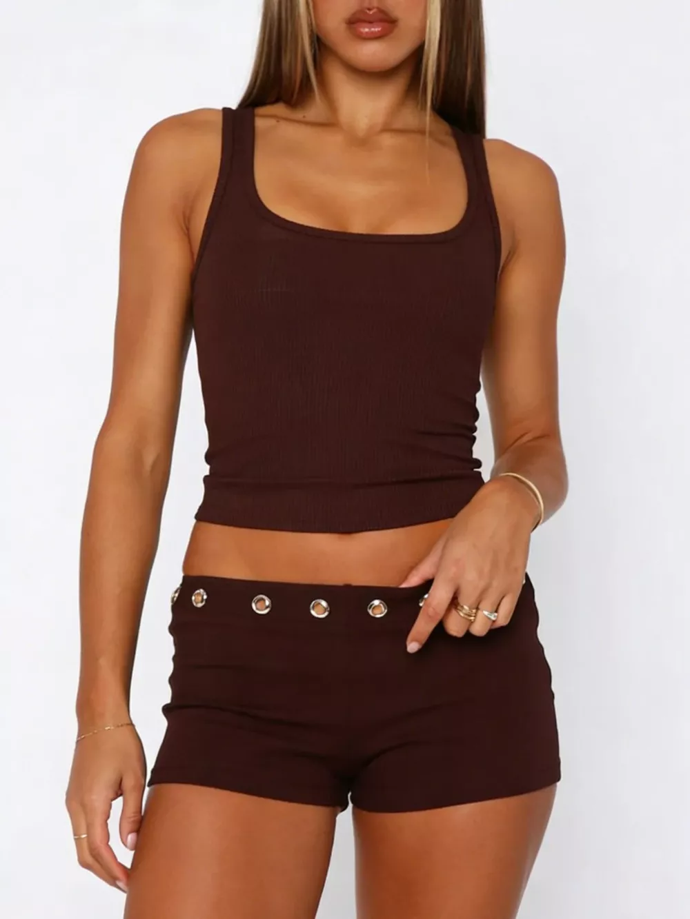 Wide Strap Tank and Shorts Set, image 33