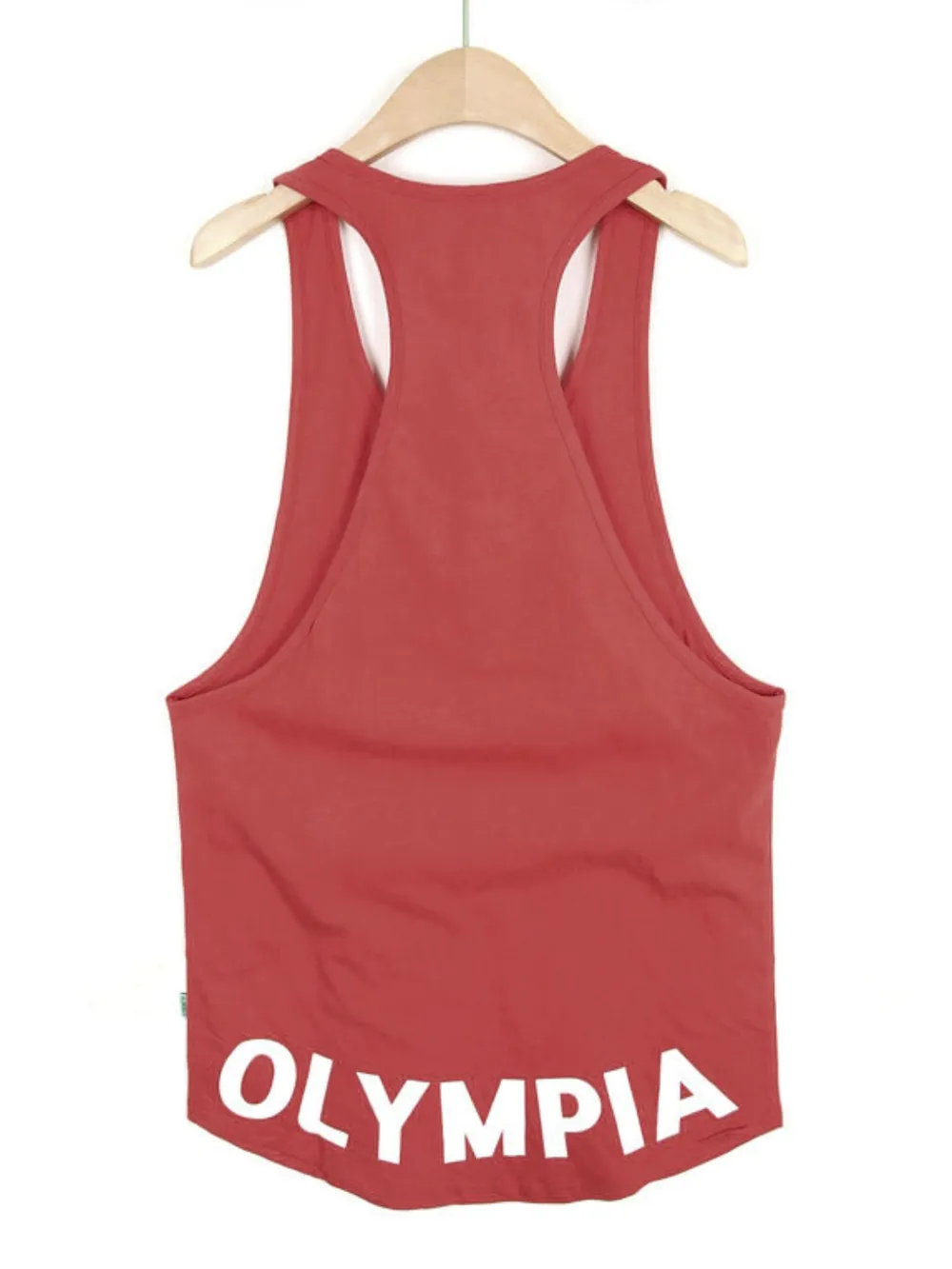 Men's Plus Size Letter Graphic Wide Strap Tank, image 6