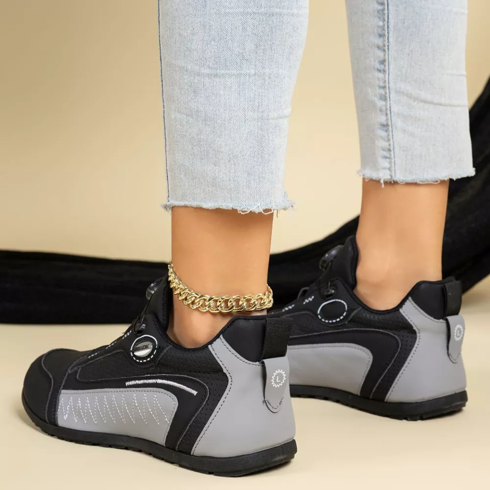 Round Toe Lace Up Sneakers, image 8