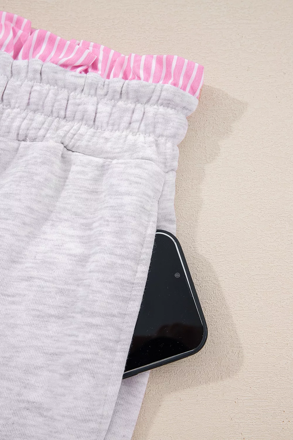 Dropped Shoulder Sweatshirt and Drawstring Pants Set, image 9