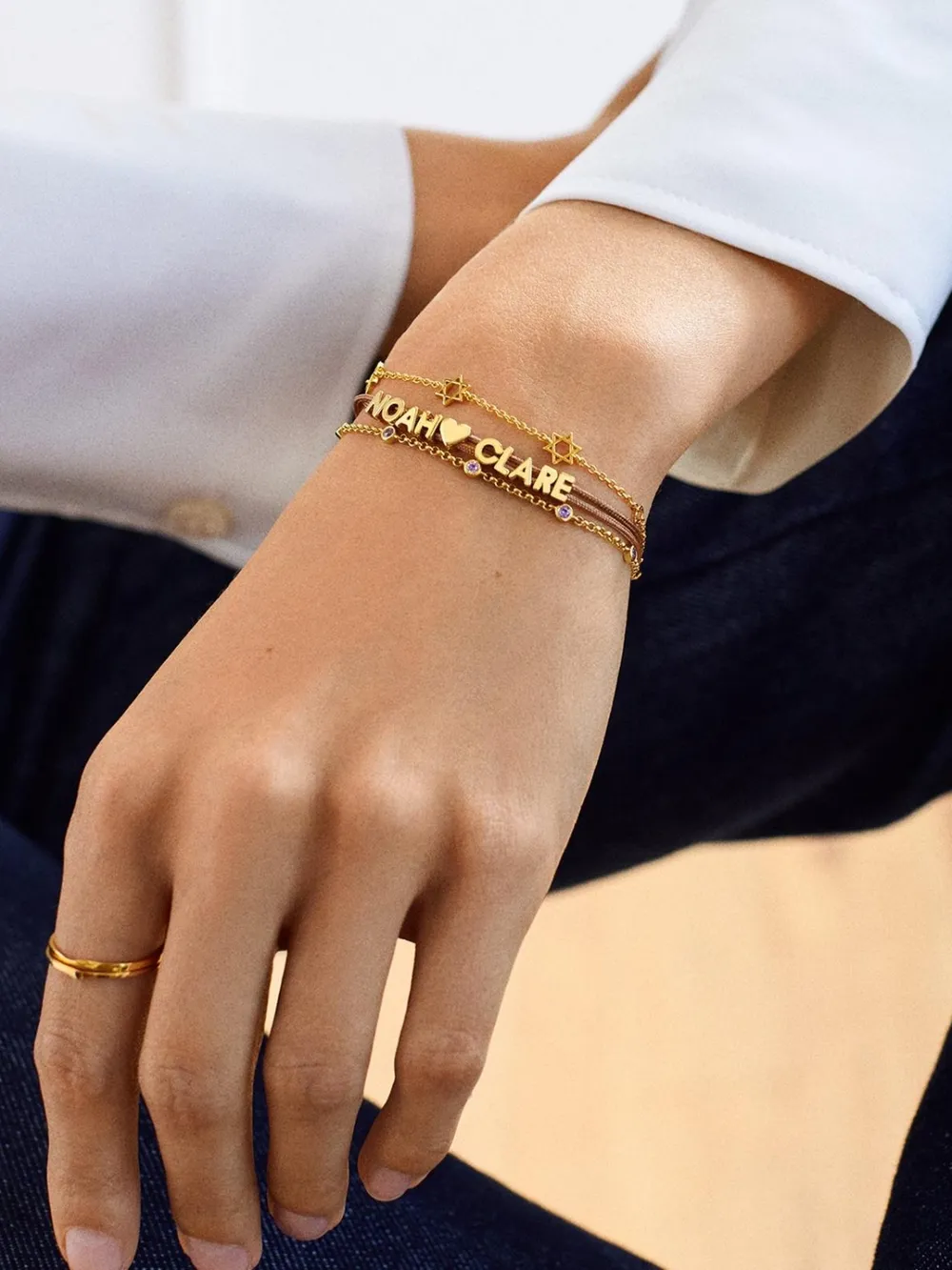 18K Gold-Plated Titanium Steel Bracelet, image 10