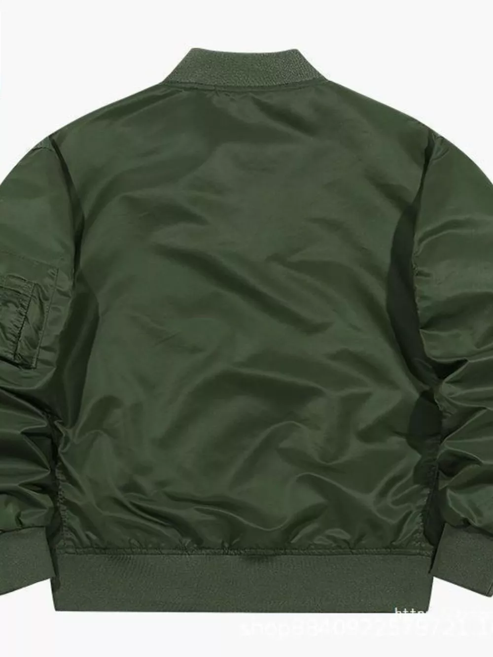 Men's Full Size Zip Up Long Sleeve Jacket Plus Size, image 2