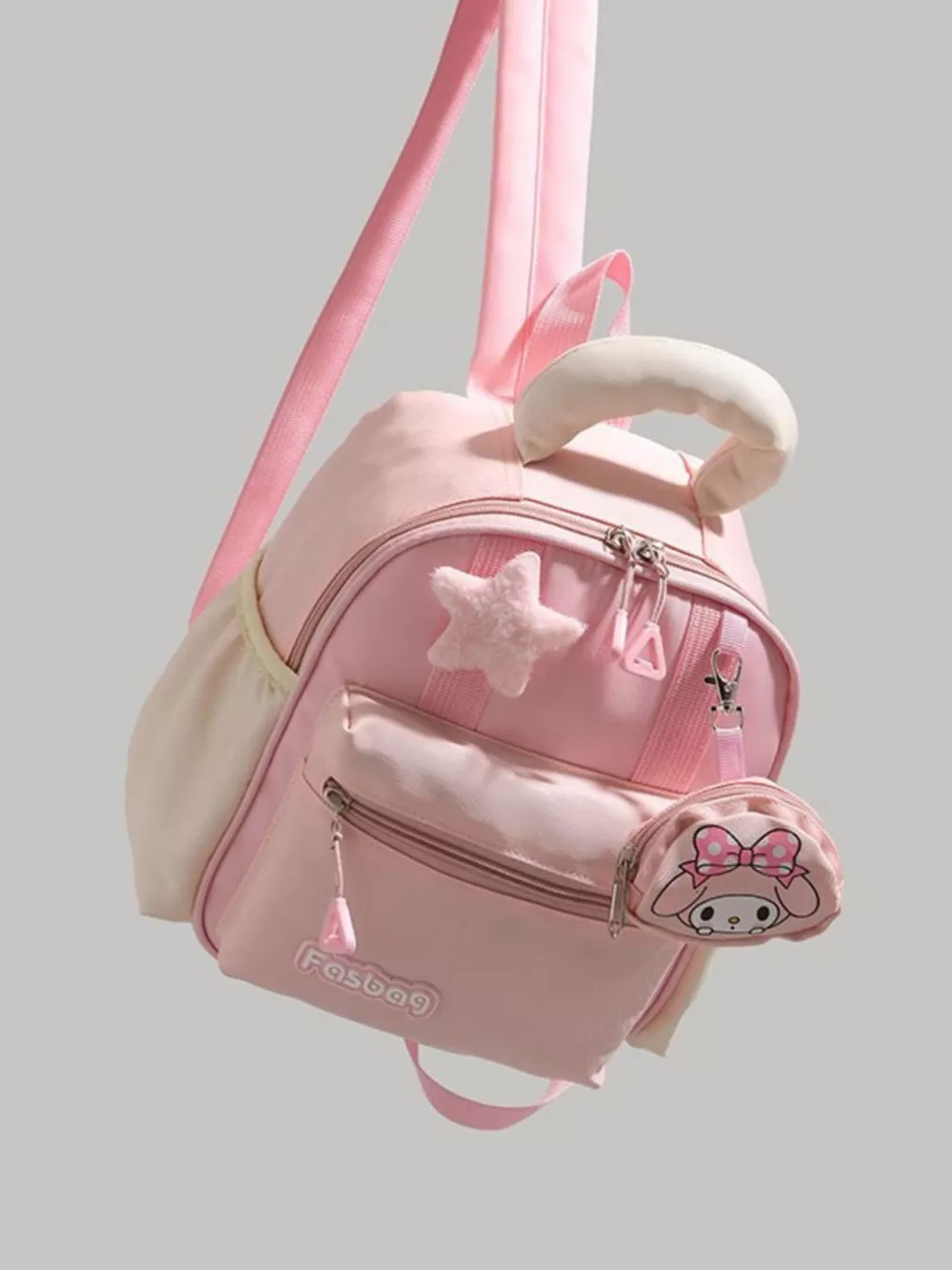 Lightweight Nylon Backpack Bag, image 3