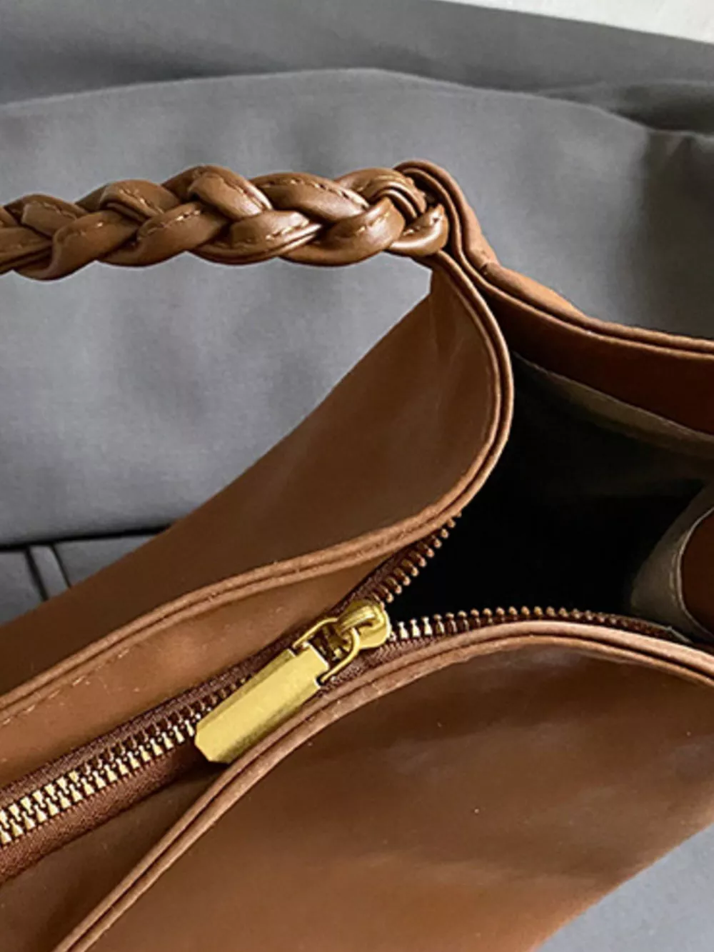 Braided Strap Shoulder Bag, image 4