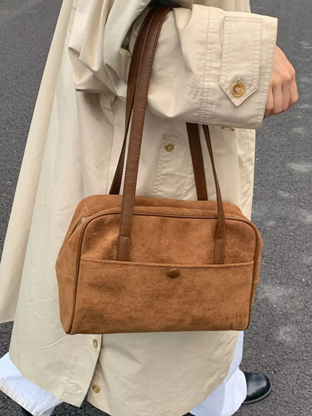 Vintage Handbag with Charm, image 8