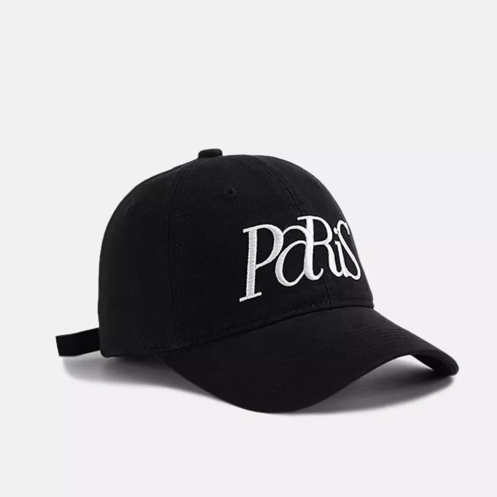 Paris Embroidered Baseball Cap, image 2