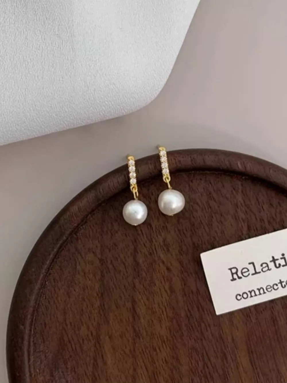 Pearl Drop Earrings