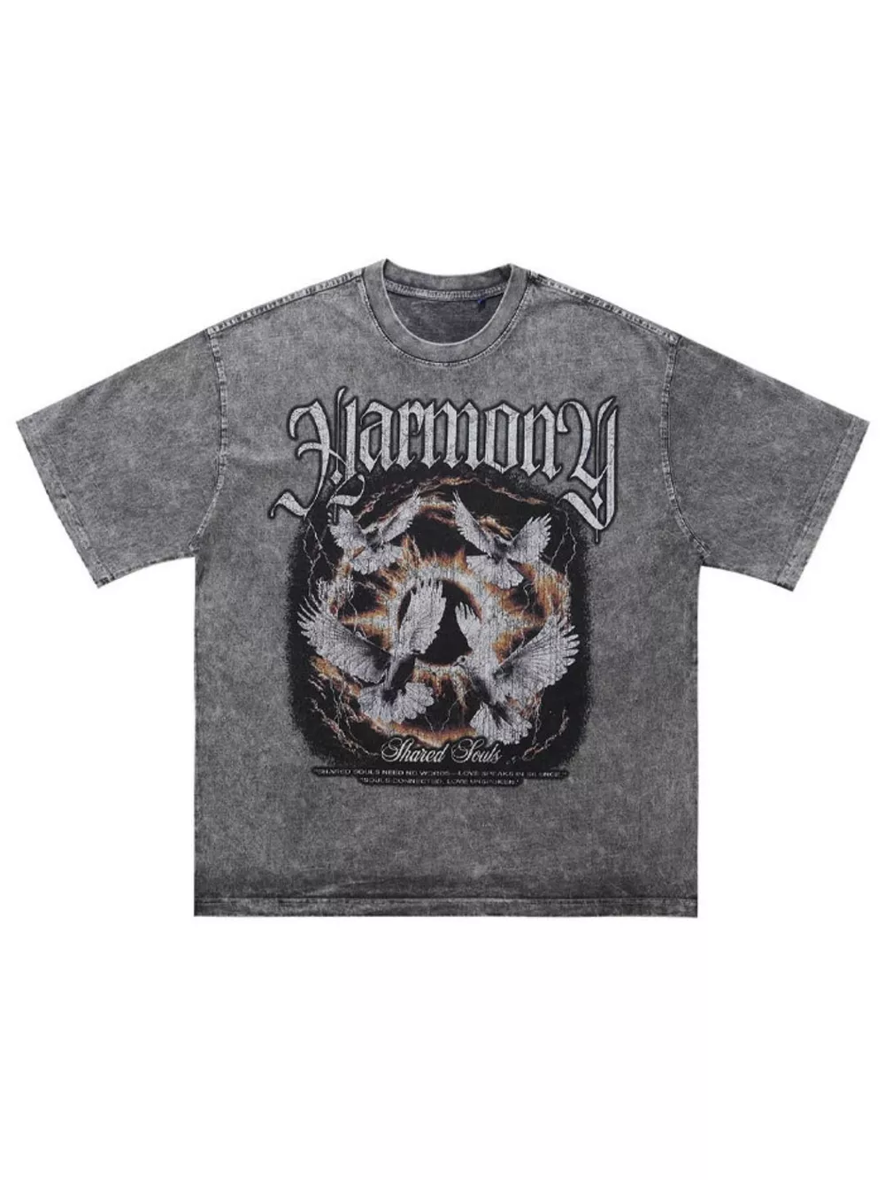 Men's Vintage Graphic Washed T-Shirt, image 6