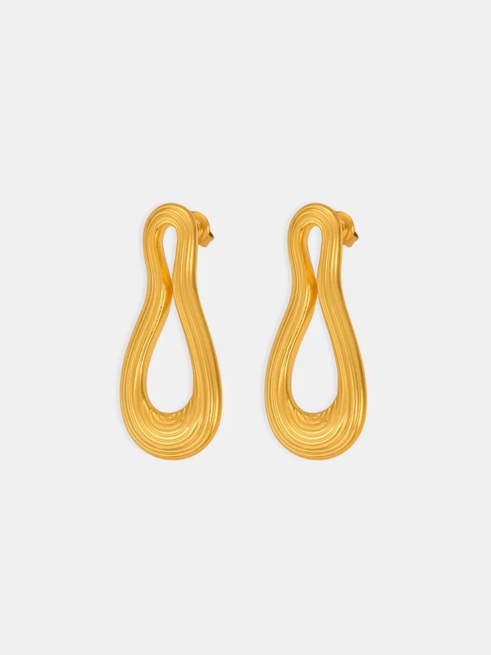 Titanium Steel Geometric Shape Earrings, image 6