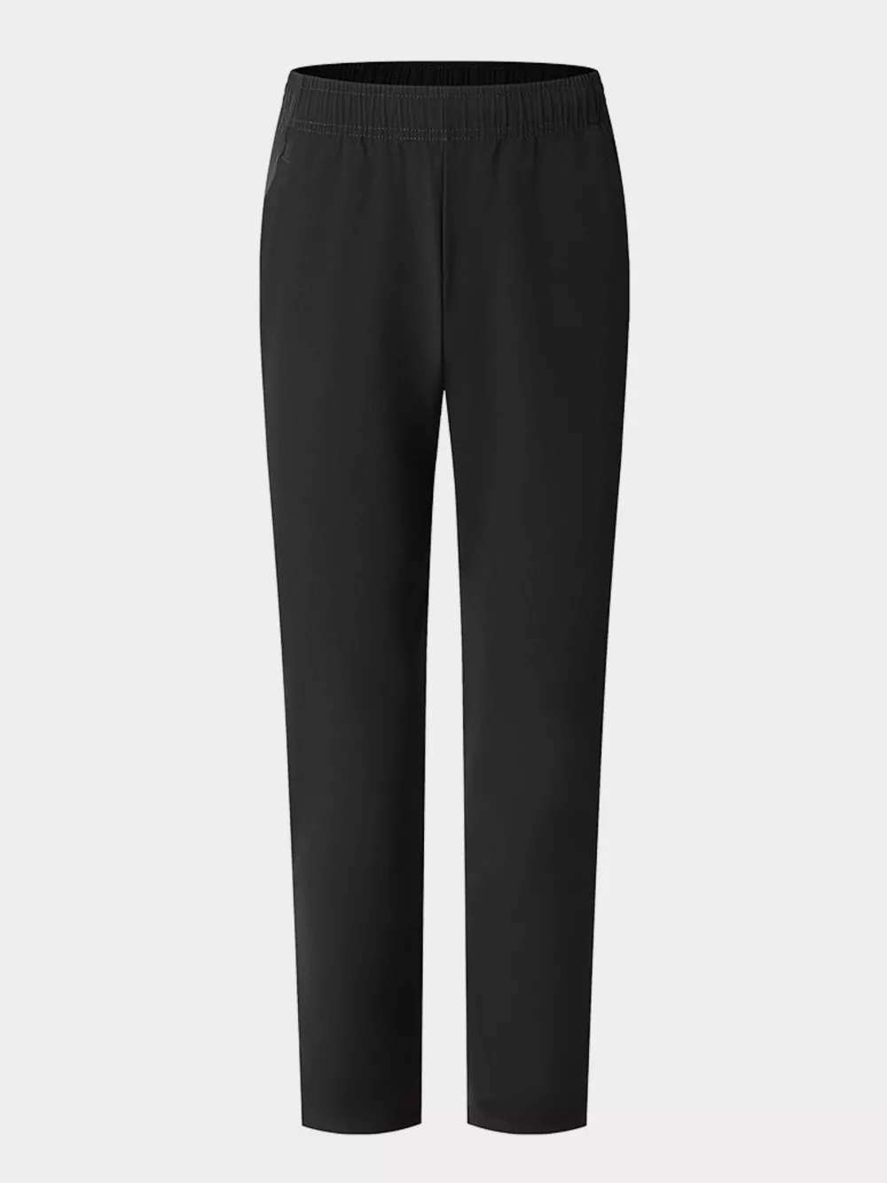 Men's Plus Size Casual Elastic Waist Straight-Leg Pants
